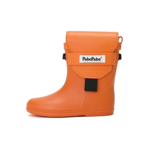 PabePabe Коровья кожа Дождь Boot Сумка Чехол для телефона Сумка через плечо Женская Апельсин