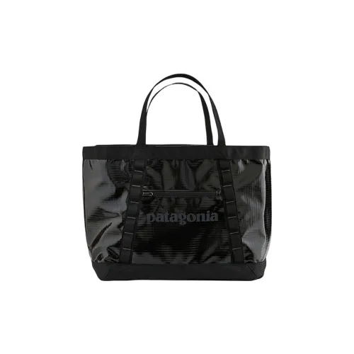 Patagonia 61L Tote Bag Shopping Bag Reusable Nylon Bag Black Unisex Патагония 61L Тоут Сумка Сумка для покупок Переработанная нейлоновая сумка Черный Унисекс