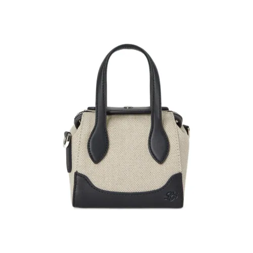 Loro Piana HappyDay Хлопок с льном и телячьей кожей сумка на одно плечо размер Extra Mini женский натуральный морской синий