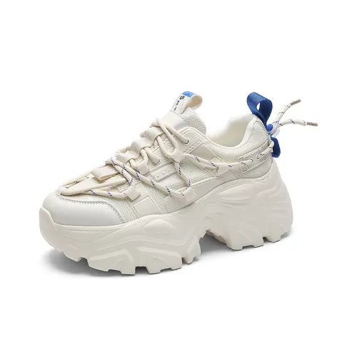 WOOS BOBO Низкий топ обувь с толстой подошвой женская