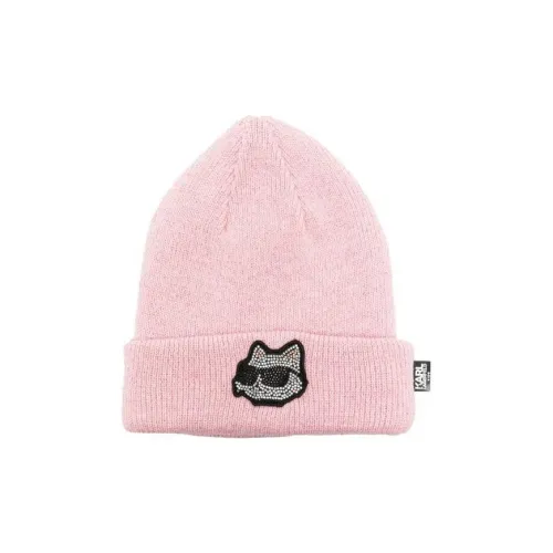 Karl Lagerfeld Хлопок Шапки-бини Детский Розовый