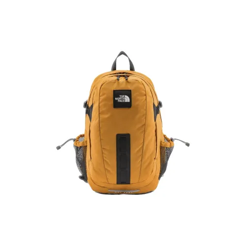 THE NORTH FACE 33,6L Рюкзак Двойной Плечо На открытом воздухе Сумка Нейлон Земляной Желтый Унисекс