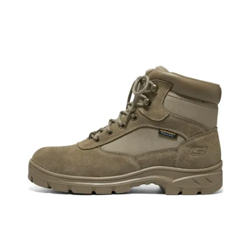 SKECHERS WORK Уличная обувь MID Топ CAMEL Мужской