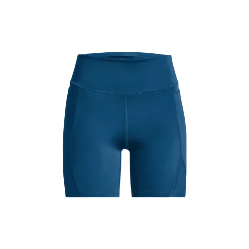 Under Armour Синие Женские Шорты для Йоги