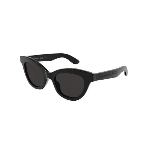 Alexander McQueen Ацетат Бабочка Солнцезащитные очки Женские Черный