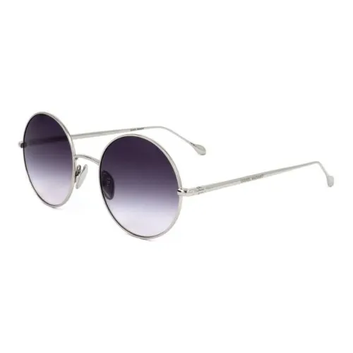 ISABEL MARANT Металл Круглые Солнцезащитные очки Женские Серебряные