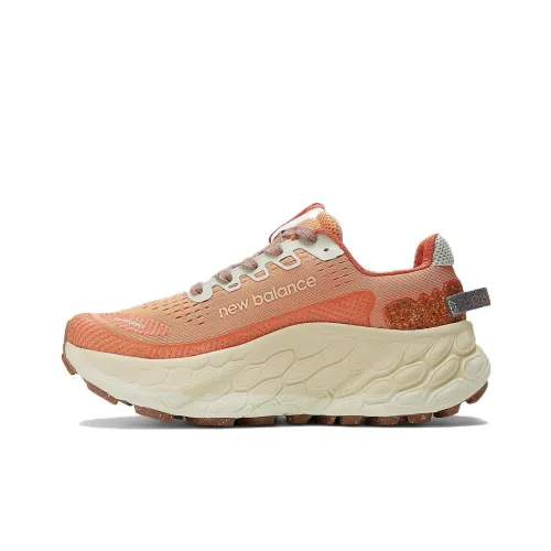 New Balance NB Свежий Foam X More Trail V3 Low Топ Беговые кроссовки Женские Оранжевые