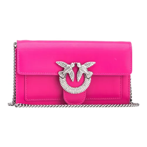 PINKO Кошелек из коровьей кожи сумка через плечо сумка на плечо женская розовая Барби