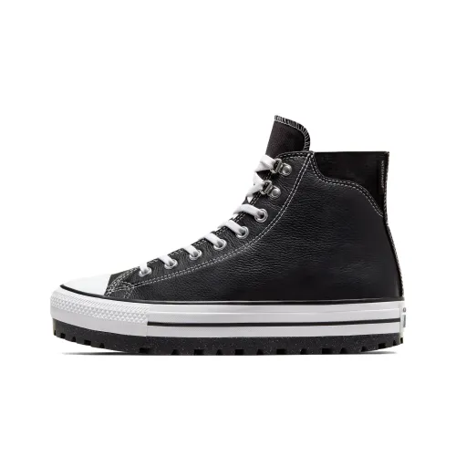 Converse Chuck Taylor All Star Водонепроницаемый Термозащита Амортизаторы Высокий Топ Кеды Унисекс Черный