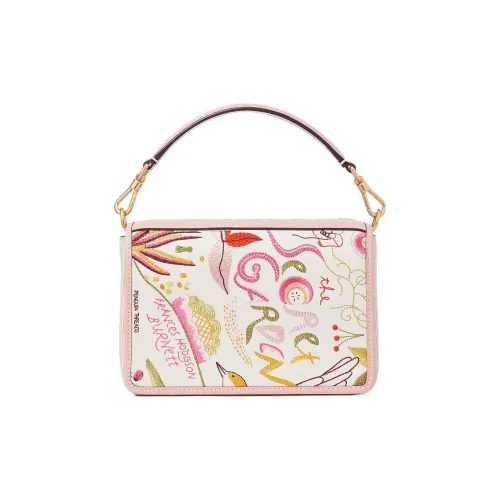 Kate Spade Storyteller Кожа Сумка через плечо Женская Розовая Многоцветная