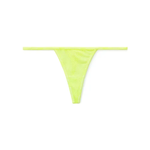 Alexander Wang Bodywear series Неоновый зеленый Женский стринг