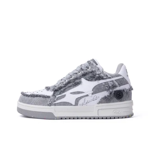 Кроссовки для скейтбординга KILLWINNER Low Top Серые Унисекс
