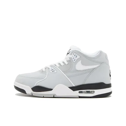 Nike Air Pilot 89 Противоскользящий MID Топ Винтажные Баскетбольные Кроссовки Мужские Серые