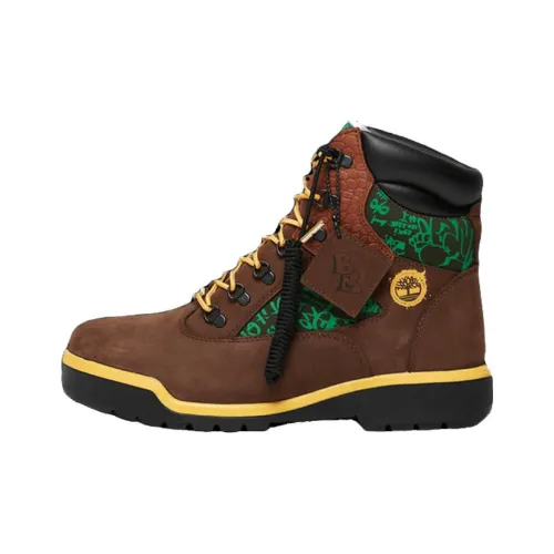 Timberland Field Boots Устойчивые к истиранию Короткие Аутдор Мужские Коричневые