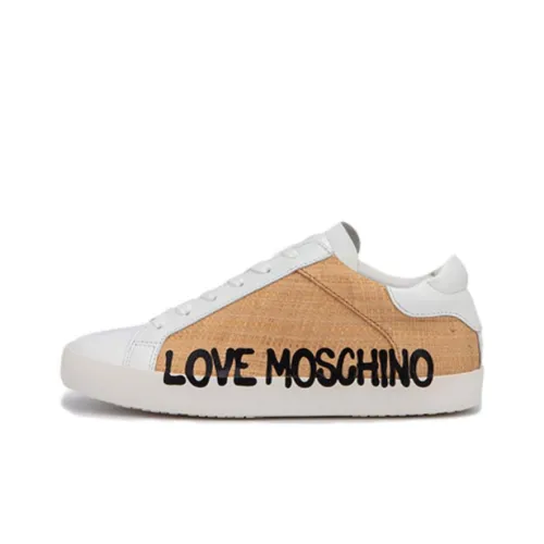 LOVE MOSCHINO Скейтборд Кроссовки Низкие Топ Хаки Женские
