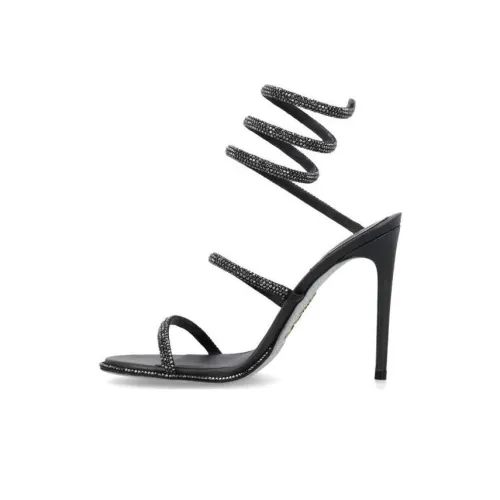 RENE CAOVILLA One Ремешок Сандалии Женские Черные