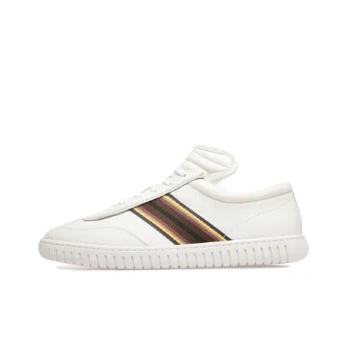 BALLY Амортизация Износостойкие Низкие Кроссовки для Скейтбординга Мужские Белые