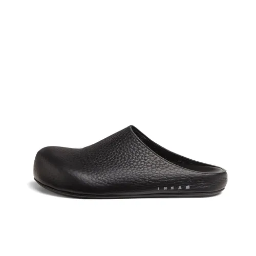 MARNI Домашние тапочки Женские Черные