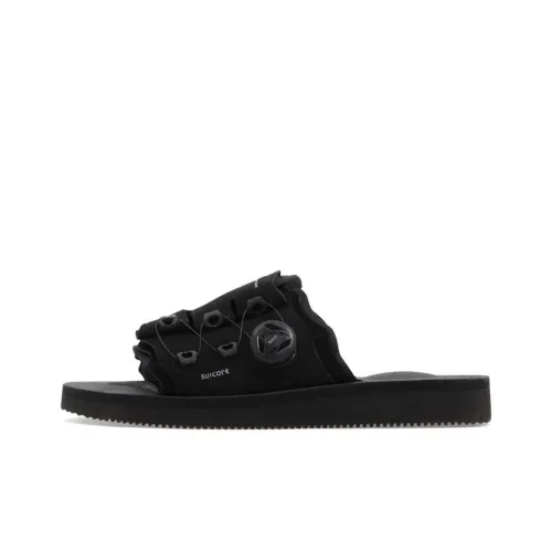 SUICOKE Слипоны Мужские Черные