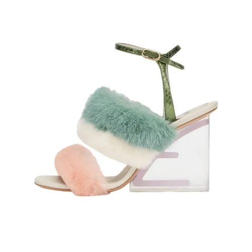 FENDI First One Ремень Сандалии Женские Розовые