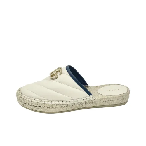 GUCCI Слипоны Женские Ecru