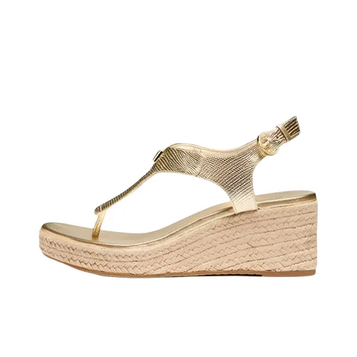 MICHAEL KORS One Ремешок Сандалии Женские Светлое Золото