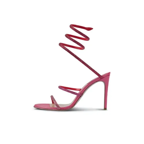 RENE CAOVILLA Cleo One Ремешок Сандалии Женские Розовые