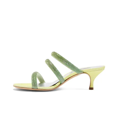 Casadei Слипоны Женские Зеленые