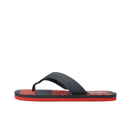 PUMA Слайд с резиновым подошвой Унисекс Черный Красный