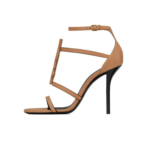 SAINT LAURENT CASSANDRA Стильные сандалии 10 см женские Malone King