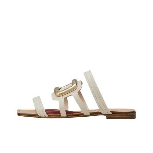 Roger Vivier Слипоны Женские Ecru