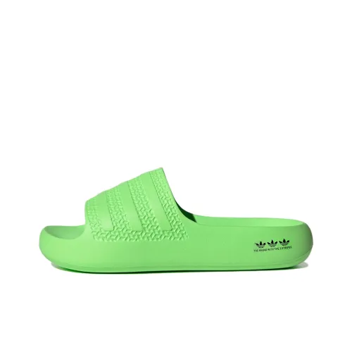 adidas originals Adilette Ayoon EVA противоскользящие слипоны унисекс зеленые