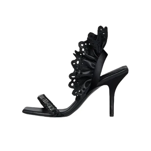 Givenchy One Ремень Сандалии Женские Черные