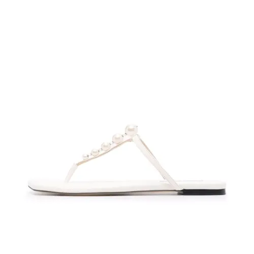 Jimmy Choo Шлепанцы Женские Кофе Латте