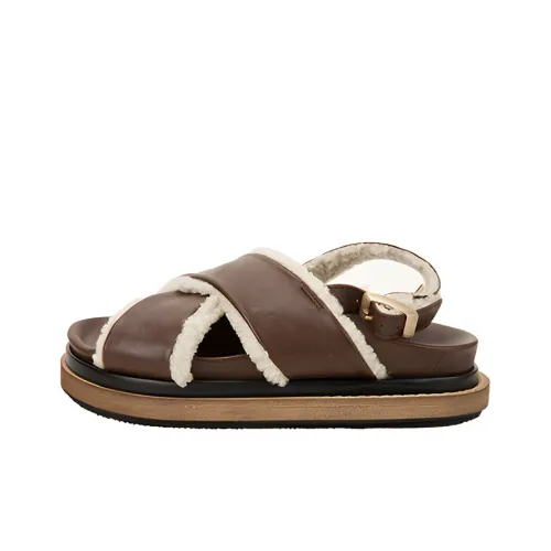 ALOHAS One Ремешок Сандалии Женские Коричневый