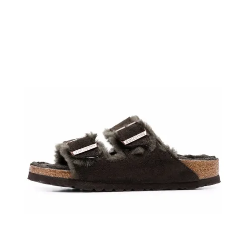 Birkenstock Массаж Антибактериальный Быстросохнущий Слипоны Женские Коричневый