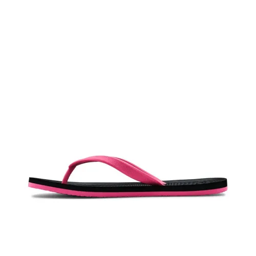 Under Armour Резина Слайд Женские Черный Розовый