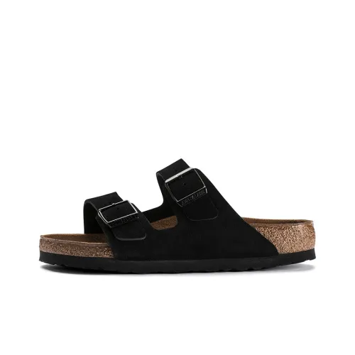 Birkenstock Arizona Слайд Унисекс Черный Узкий Версия