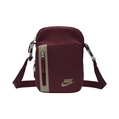 nike Полиэстер Crossbody Bag Сумка через плечо Стандартная Унисекс Темно-красный