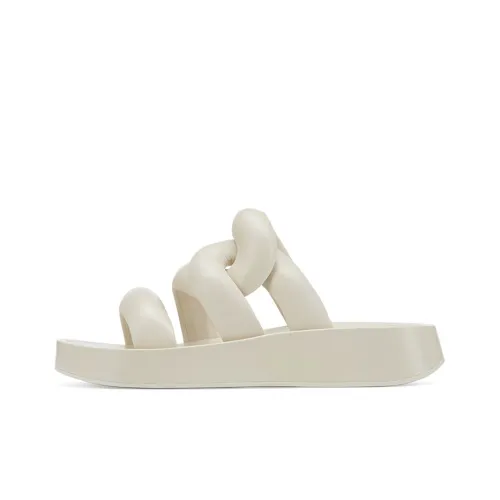 Женские пепельные слипоны