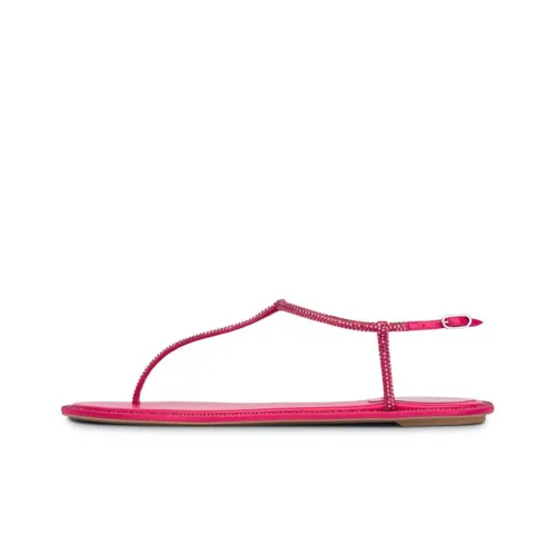 RENE CAOVILLA Diana One Ремешок Сандалии Женские Фуксия