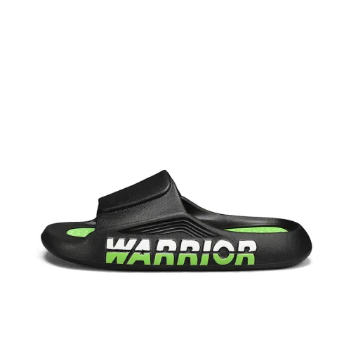 Warrior Слипоны Черный Зеленый Мужской