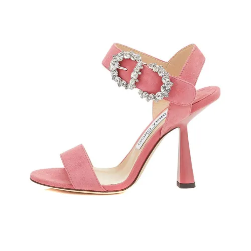 Jimmy Choo One Ремень Сандалии Женские Розовые