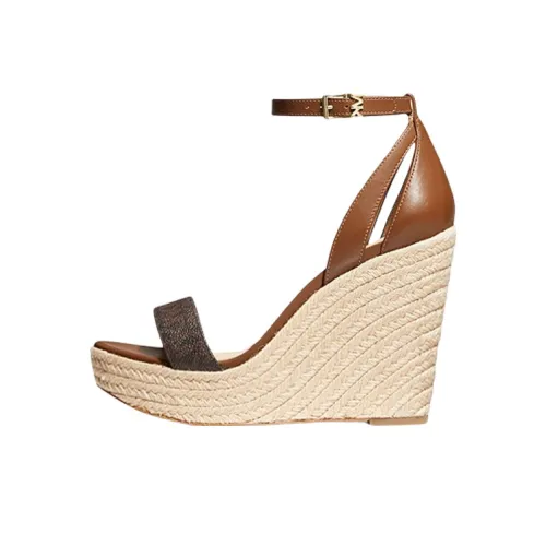 MICHAEL KORS Kimberly one Ремень Сандалии Женские Коричневый