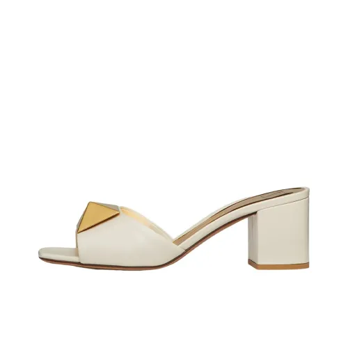 Valentino One Stud Слипоны Женские Белые