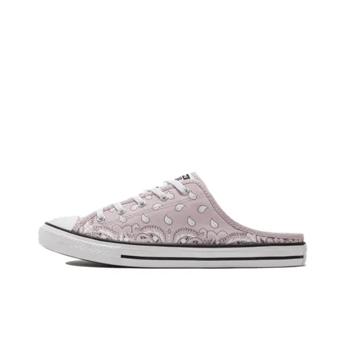 Converse Chuck Taylor All Star Резиновая подошва Шов Слипоны Женские Розово-фиолетовый