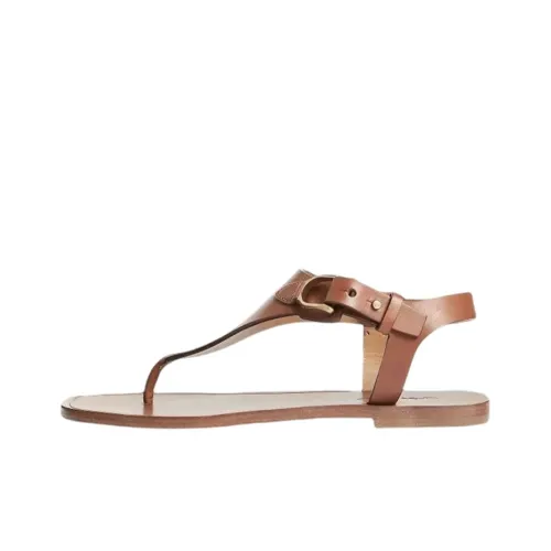 Polo Ralph Lauren Delancie Welington Шлепанцы Женские Коричневый