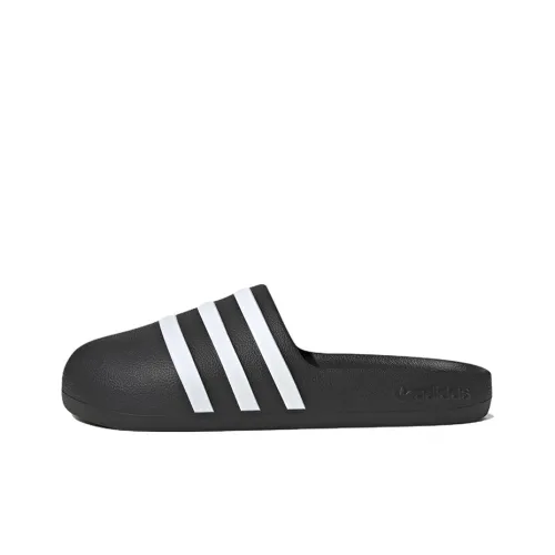 Adidas Originals ADIFOM ADILETTE Устойчивые к истиранию Слипоны Унисекс Черный Белый