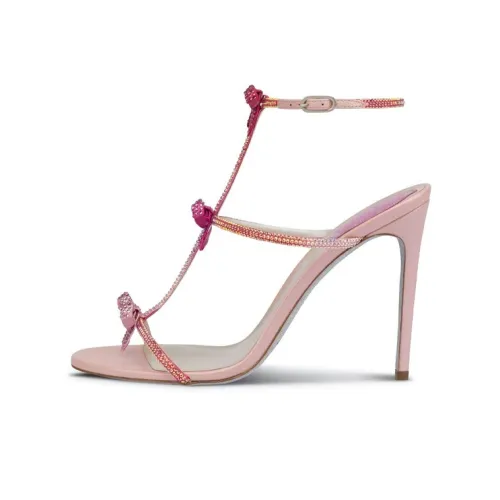 RENE CAOVILLA Caterina one Ремень Сандалии Женские Розовый
