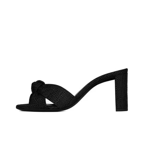 SAINT LAURENT Слипоны Женские Черные